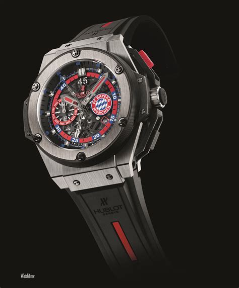 hublot fc bayern uhr preis|Football Fever: Hublot Launches New King Power FC Bayern Mu.